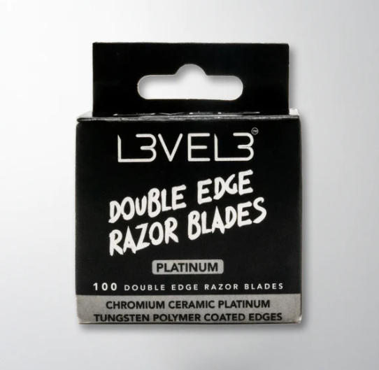 L3VEL3 Double Edge Razor Blades 100ct