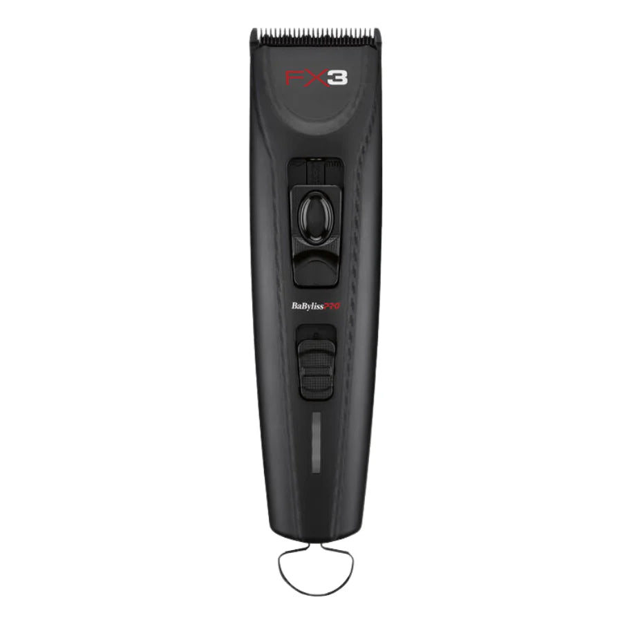 BaBylissPRO FX3 high-torque clipper in black