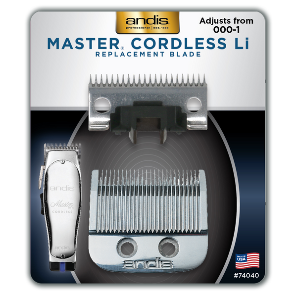Andis 74040 replacement fade blade, alternate view