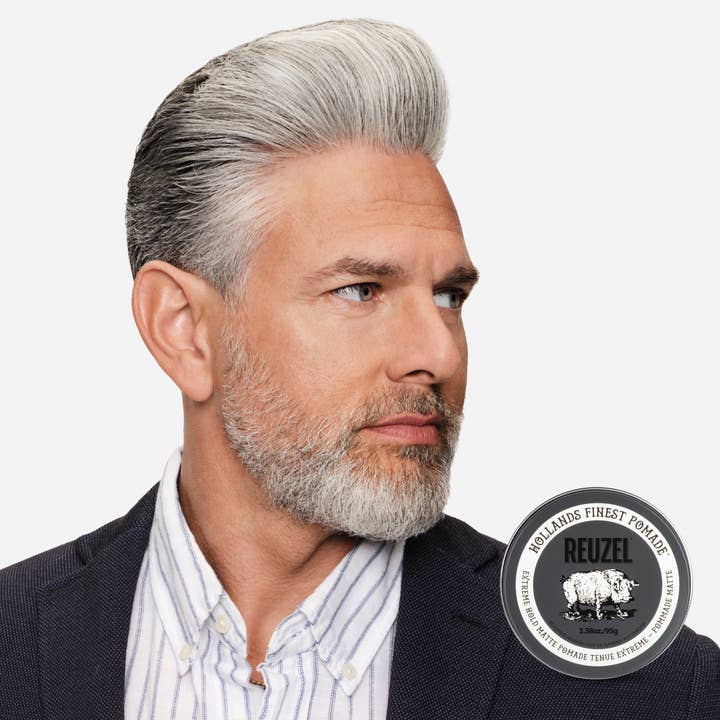 Reuzel Extreme Hold Matte Pomade – 3.38 oz