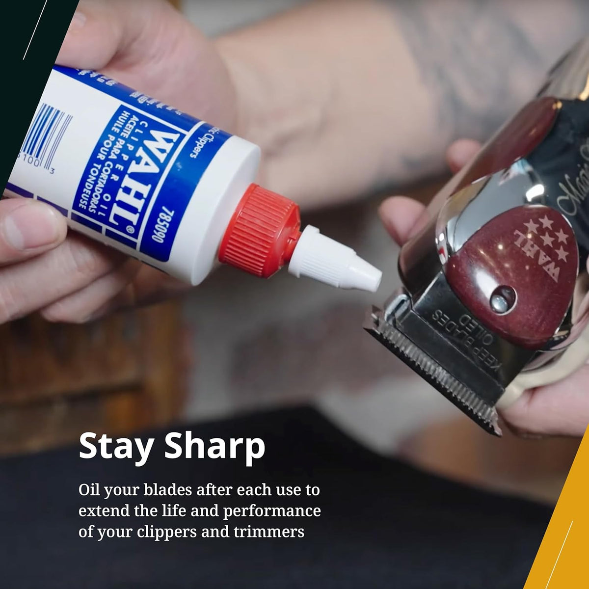 Wahl Clipper Oil 4oz (3310)