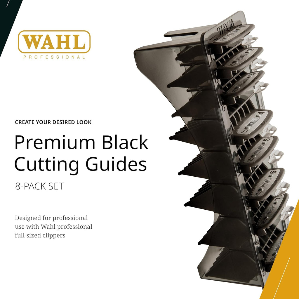Wahl Premium Cutting Guides 1-8 w/ Organizer (3171-500)