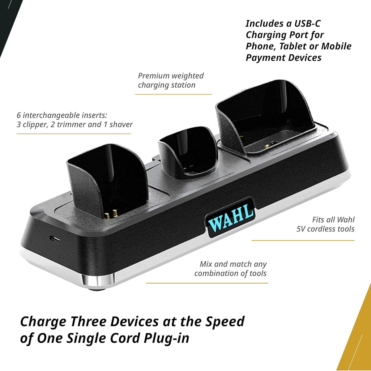 Wahl Power Station Multi-Tool Modular Charging System (3023291)