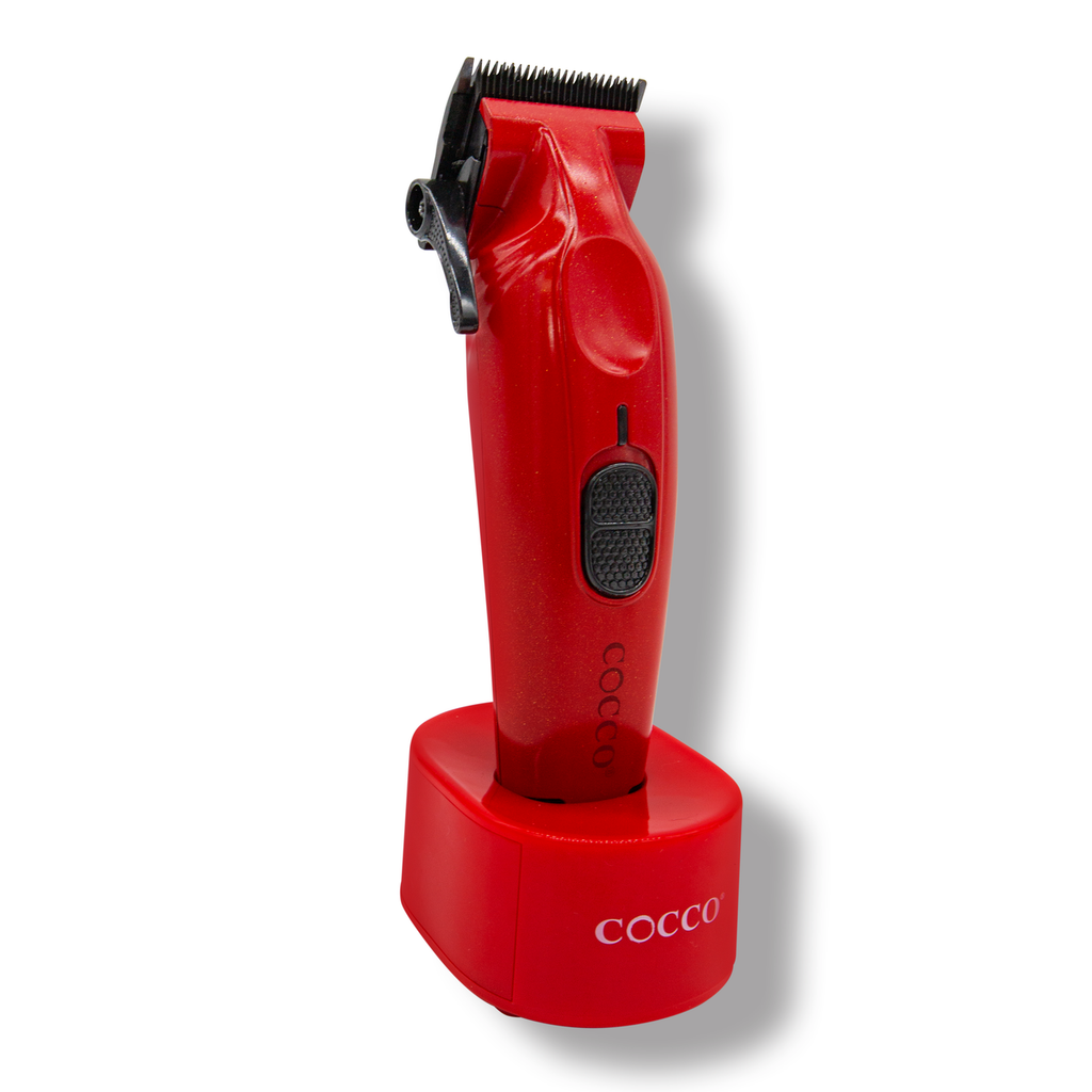 Cocco Hyper Veloce Pro Cordless Clipper w/ Digital Gap Ambassador Graphene Taper Blade + Charging Stand (CHVPC-DG)