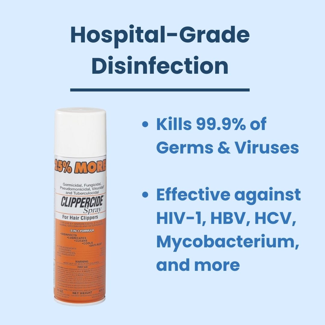 Barbicide Clippercide Spray – 15 oz
