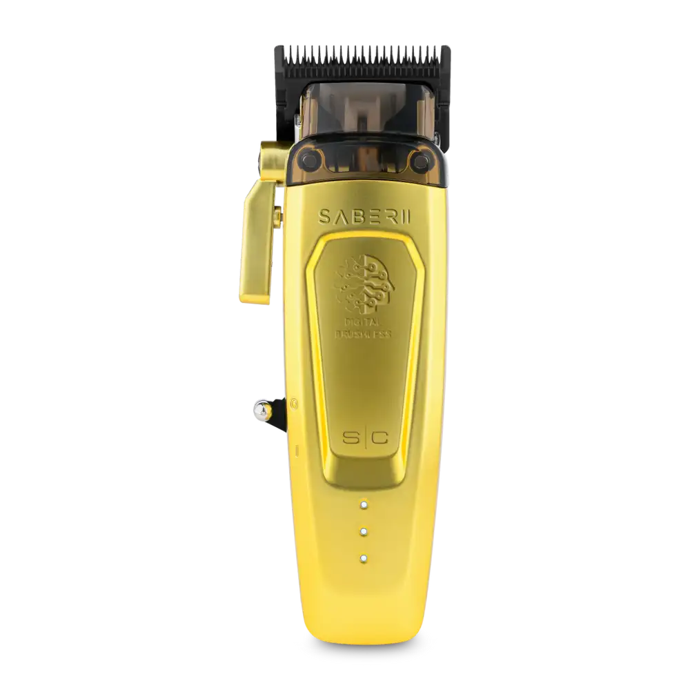 StyleCraft Saber 2 gold clipper, front view