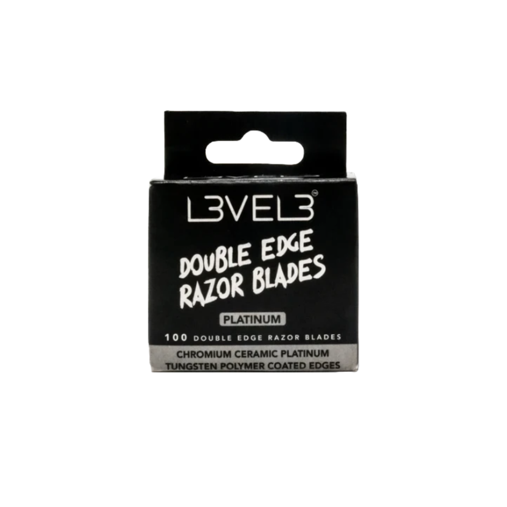 L3VEL3 Double Edge Razor Blades 100ct