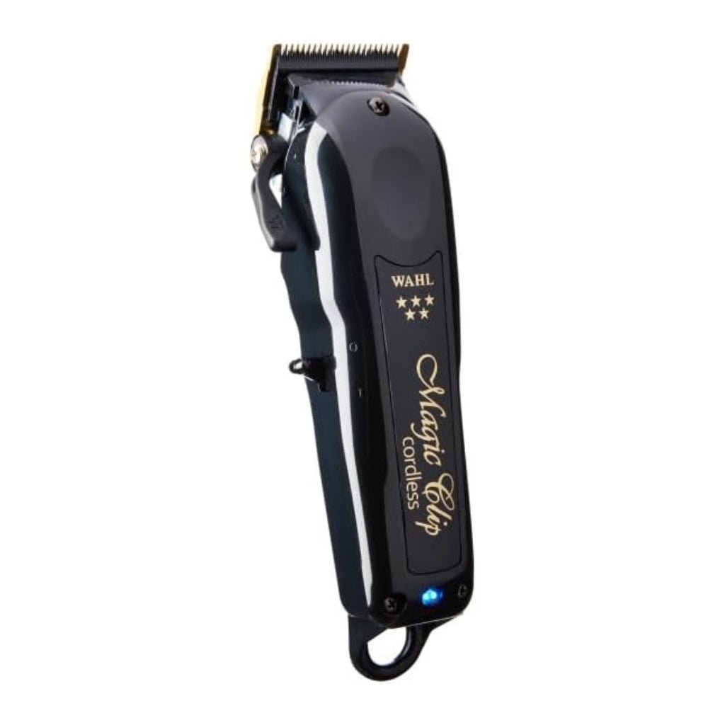 Wahl black cordless Magic Clip, side view