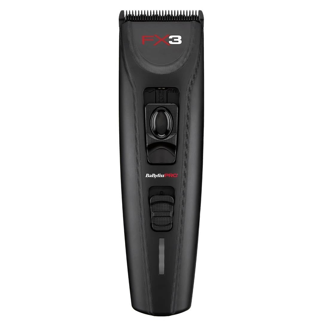 BaBylissPRO FX3 black clipper, studio view