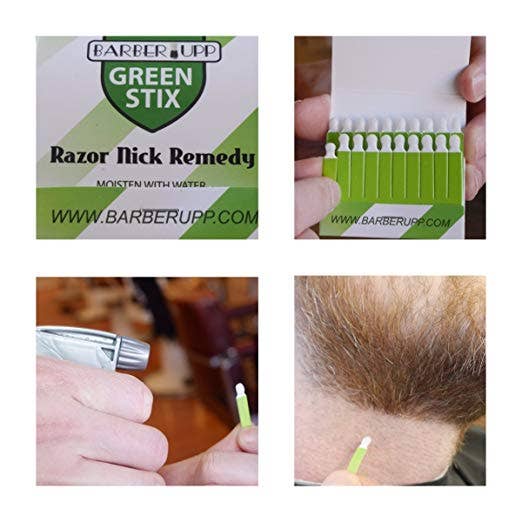 BarberUpp Styptic Stick – 3 Pack