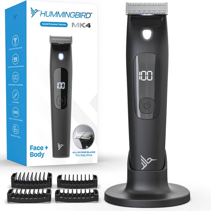 Hummingbird MK4 Hybrid Face & Body Hair Trimmer