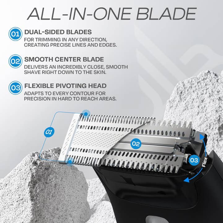 Hummingbird MK4 Hybrid Face & Body Hair Trimmer
