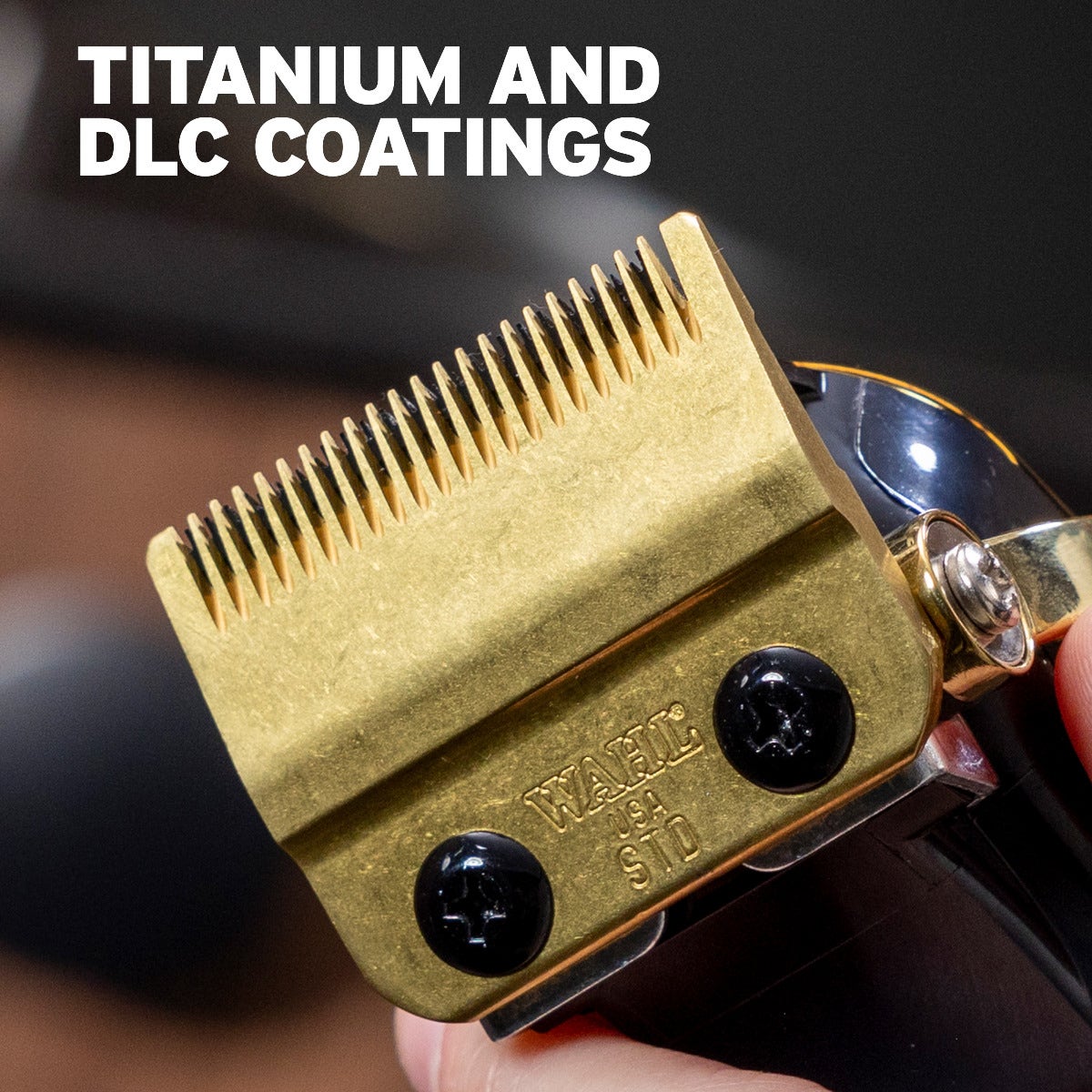Wahl Professional DLC/Titanium Gold Stagger-Tooth Blade (2161-700)